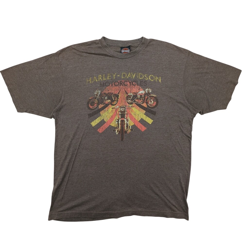 Harley-Davidson Mens Large Motorcycle Graphic Shirt San Antonio Texas Biker